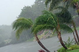 An image taken during Tropical Storm Fay in 2008.