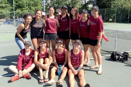The MIT women's tennis team has started the season 3-0.