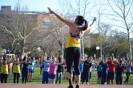 Fen Tung, a BollyX Regional Trainer for Boston, will play an integral role in Rheinila Fernandes’s “Motivate and Move” pilot for MIT graduate students this summer.