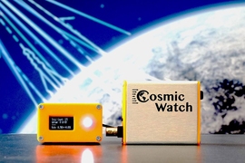 Physicists at MIT have designed a pocket-sized cosmic ray muon detector to track these ghostly particles.