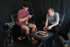 Spring 2016 Tea with Teachers Host Sina Booeshagi '17 interviews professor of mechanical engineering John Lienhard.