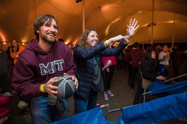 MIT Moving Day ended with fun and games for everyone in attendance.