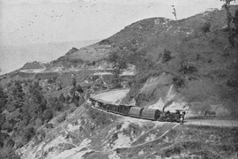 The Darjeeling Himalayan Railway in India