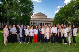 In July, current and former fellows convened for the first ever Ibn Khaldun Fellowship reunion. The event was organized by recently appointed program manager Theresa Werth, former program manager Kate Anderson, and program director Kamal Youcef-Toumi. 

