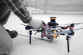 MIT researchers describe an autonomous system for a fleet of drones to collaboratively search under dense forest canopies using only onboard computation and wireless communication — no GPS required.