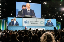 “It’s now time to move forward,” said Michał Kurtyka, president of the COP24 conference and state secretary in the Ministry of Energy in Poland. “The issues that are left do not benefit from time. Climate change will not wait for us.”