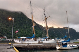 SSV Robert C. Seamans of the Woods Hole-based Sea Education Association carried undergraduate SEA Semester students and MIT scientists to the Phoenix Islands.