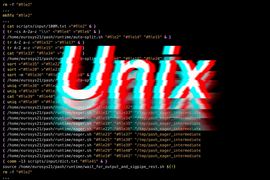 graphic of the unix operating system