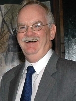 Provost Robert A. Brown reacts to the MIT surprise party held Monday, June 6, to honor him for his appointment to the presidency of Boston University.