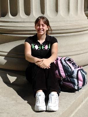 Abigail Clark is younger than most freshmen at MIT, but she said, 'I feel ready.'