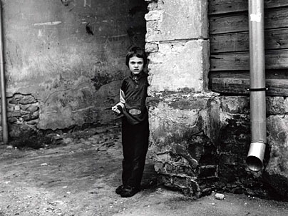 'The Portrait of Place' is part of a collection of black and white photos by Viktorija Abolina depicting life and architecture in Latvia, on display at the Wiesner Student Art Gallery from April 6-26