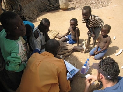 MIT students work with villagers in Ghana on a water survey. <a onclick="MM_openBrWindow('itw-ghana-1-enlarged.html','','width=509, height=583')">
<span onmouseover="this.className='cursorChange';">
<strong>Open image gallery</strong>
</span>
</a>
<noscript> <a href="itw-ghana-1-enlarged.html">
<em>(no JavaScript)</em>
</a>
</noscript>