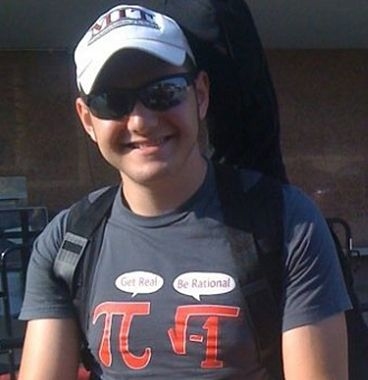 MIT freshman Mat Peterson