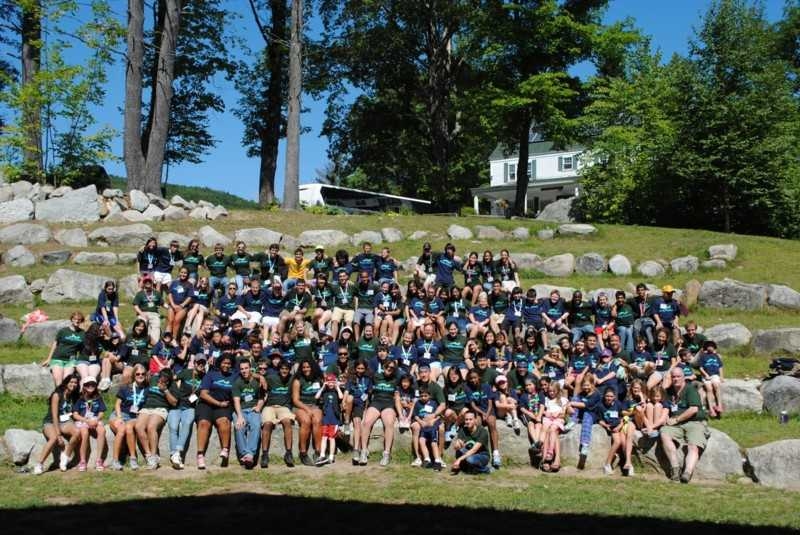 The all-camp picture from Camp Kesem 2011.