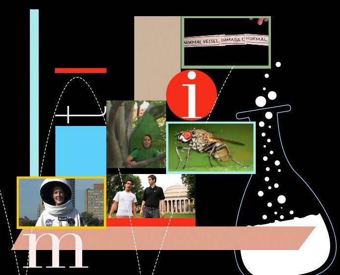 collage of images depicting science research