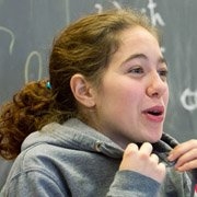 Concourse student Jenny Selvidge '15