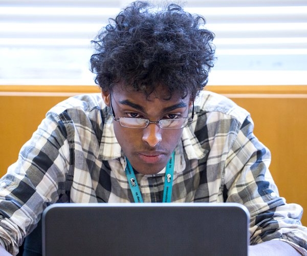 Concourse student Abdi-Hakin Dirie '15
