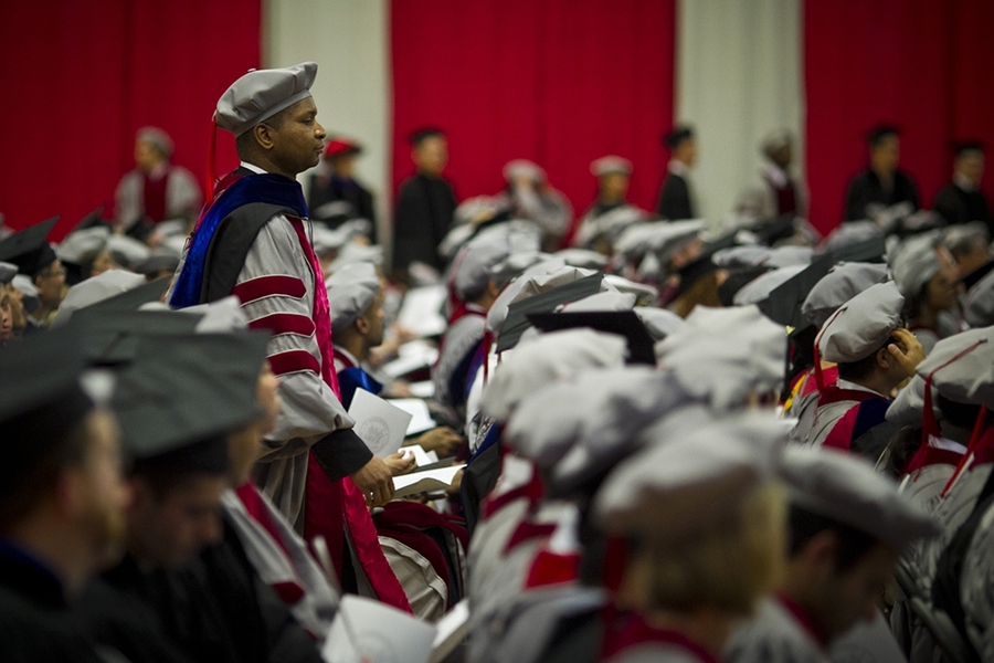 In the academic year 2012-2013, 587 doctoral degrees were awarded.