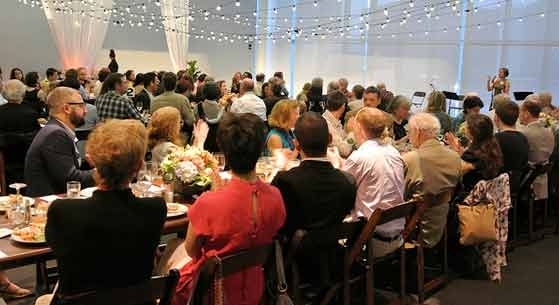 Guests from the Deeper History event celebrated David Friedman's work on Italian Renaissance architecture. Friedman retired from MIT this summer.