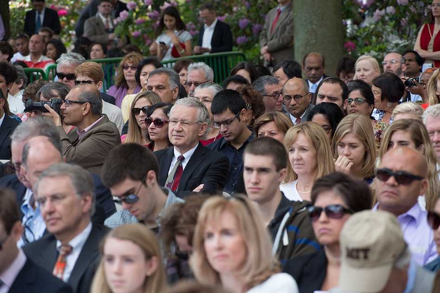 Each of the 2,707 graduates is allotted four tickets for friends and family.
