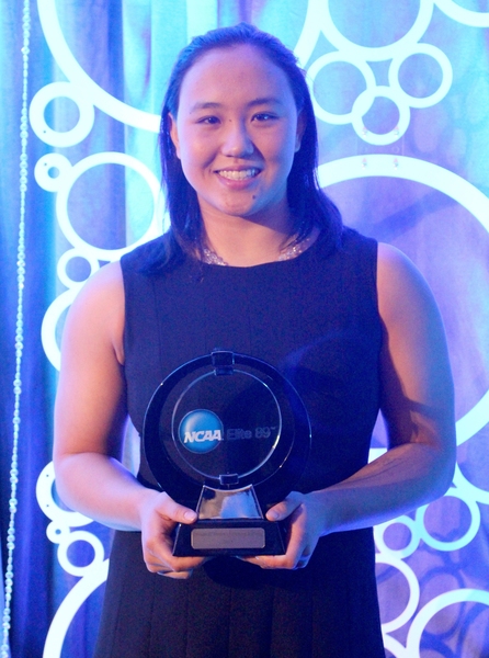 Margaret Guo '16 received the NCAA Elite 89 award Tuesday night.
