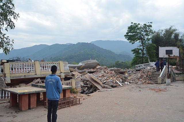 The Bloom Nepal School was destroyed by earthquakes in April and May of 2015.