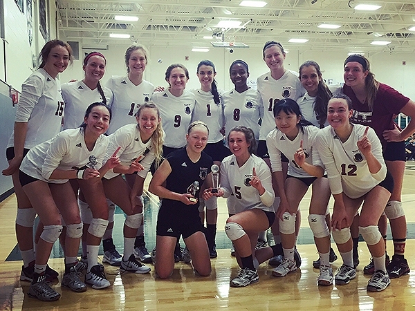 MIT Women's Volleyball won the Morrisville Tournament on Sept. 6.