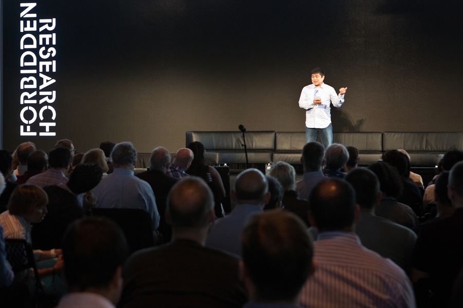Media Lab Director Joi Ito co-hosted the conference with Ethan Zuckerman, director of MIT’s Center for Civic Media.