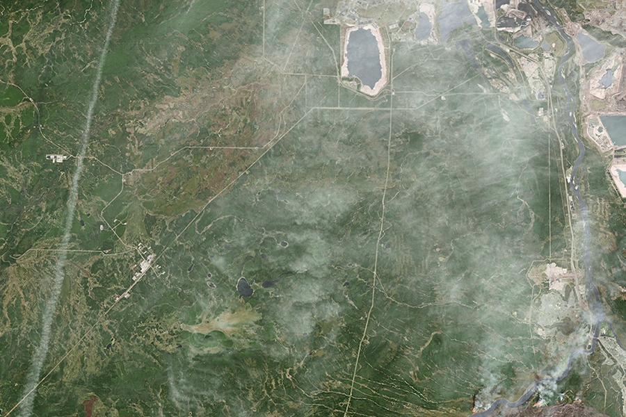 A destructive wildfire burned through Canada’s Northern Alberta region, razing neighborhoods in Fort McMurray and displacing tens of thousands of residents.