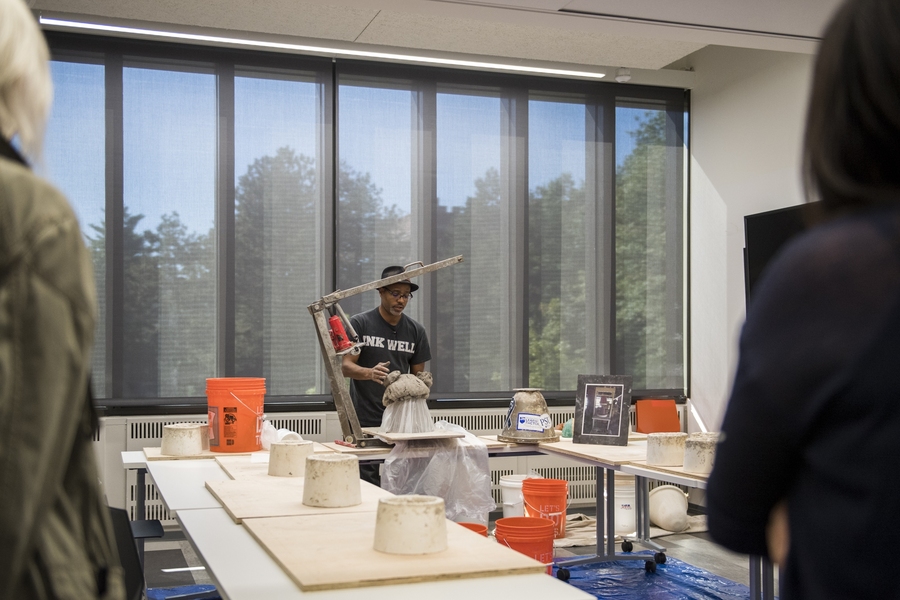 In his work, visiting artist B. Stephen Carpenter II models how social practice (by researchers, artists, educators, activists, and others) offers possibilities to disrupt systems of oppression.