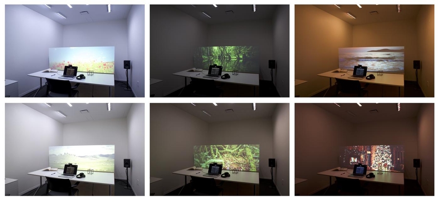 Different atmospheric scenes provide users with personalized options for optimal concentration, relaxation, and productivity.