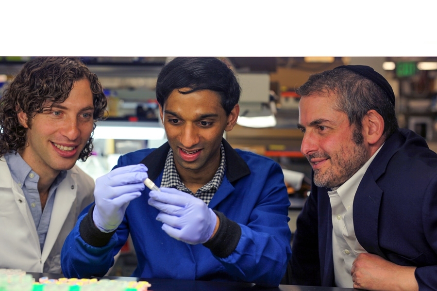Researchers Jacobson, Chatterjee, and Jakimo at the MIT Media Lab