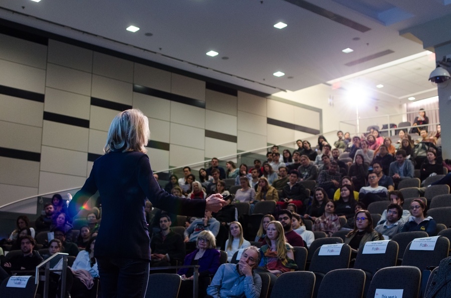 Amy Edmonson, professor of leadership and management at the Harvard Business School, discussed the nature of failure at the spring 2019 FAIL! Conference.