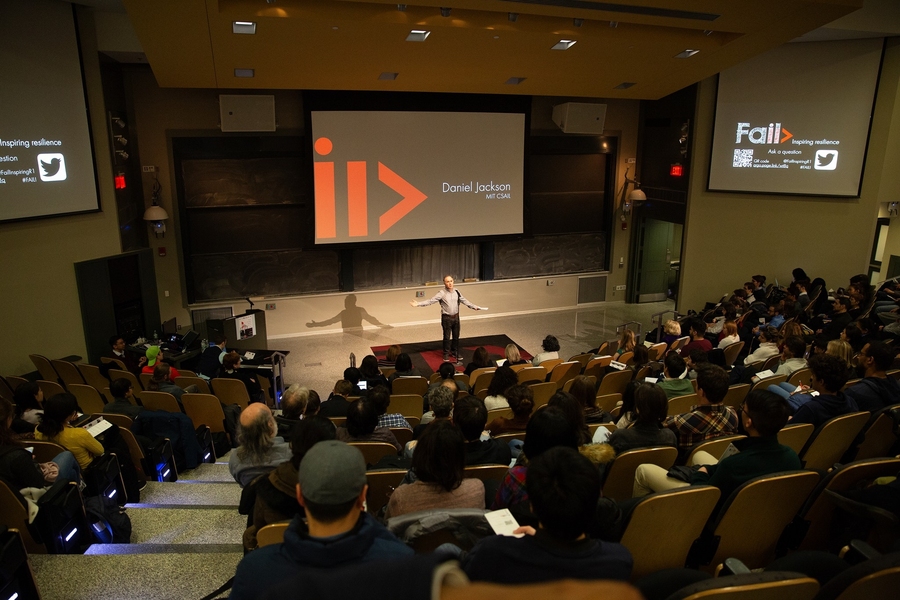 MIT Professor of Computer Science Daniel Jackson opened the spring 2019 FAIL! Conference.