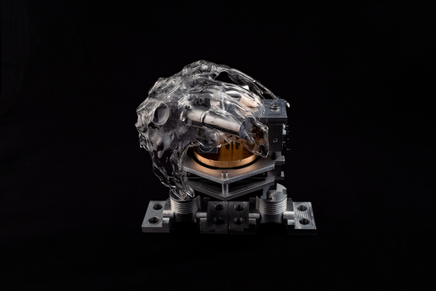 Living Distance: Xin Liu’s performance sculpture, one of six Media Lab projects aboard the New Shepard rocket