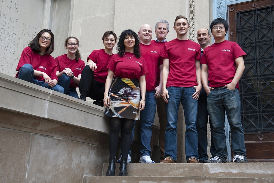 MIT team that designed BEAVER (Biosphere Engineered Architecture for Viable Extraterrestrial Residence), a proposed Martian greenhouse that could provide 100 percent of the food required by four astronauts for up to two years