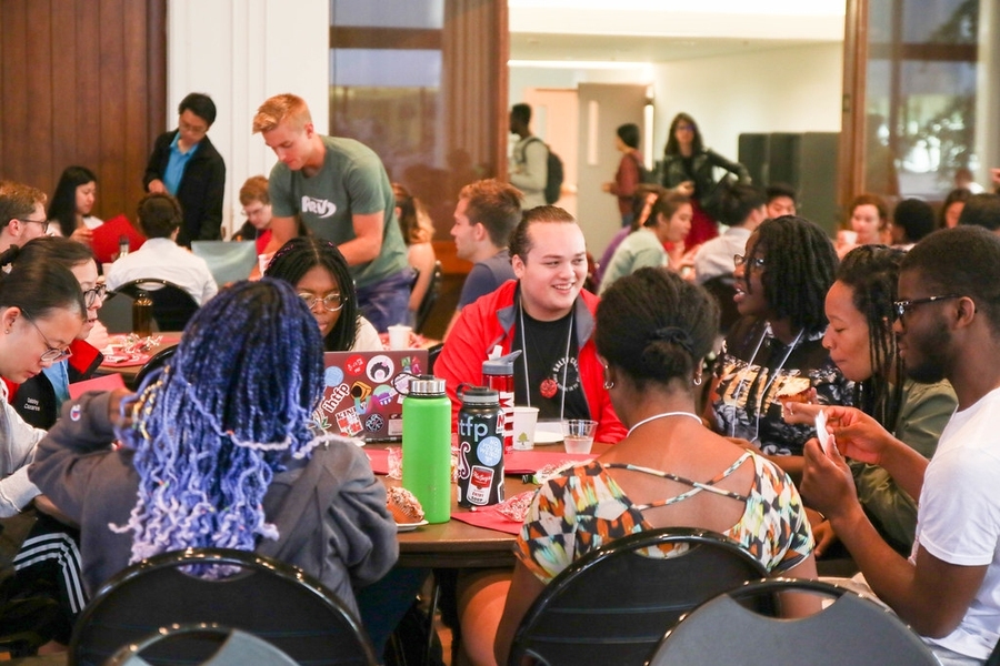 Workshops and conversations were geared toward improving leadership management of on-campus student group organizations.