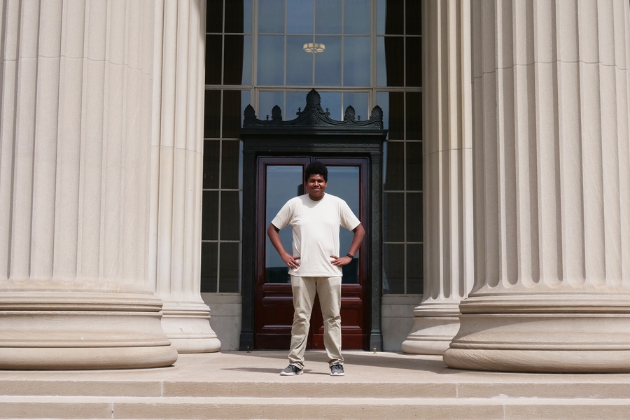 Meucci Ilunga spent his summer in the MIT Department of Biology researching protein interactions as part of MIT’s Summer Research Program.