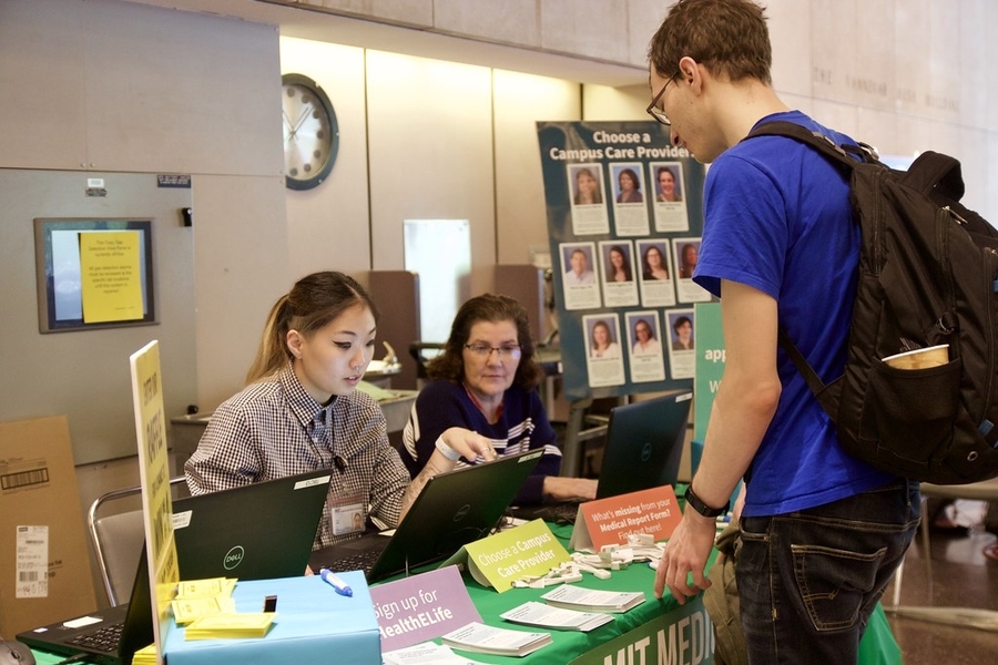 More than 30 campus departments and resources participated in the event — either located at the Hub of Tomorrow in Lobby 13 or stationed in various other satellite locations across campus.