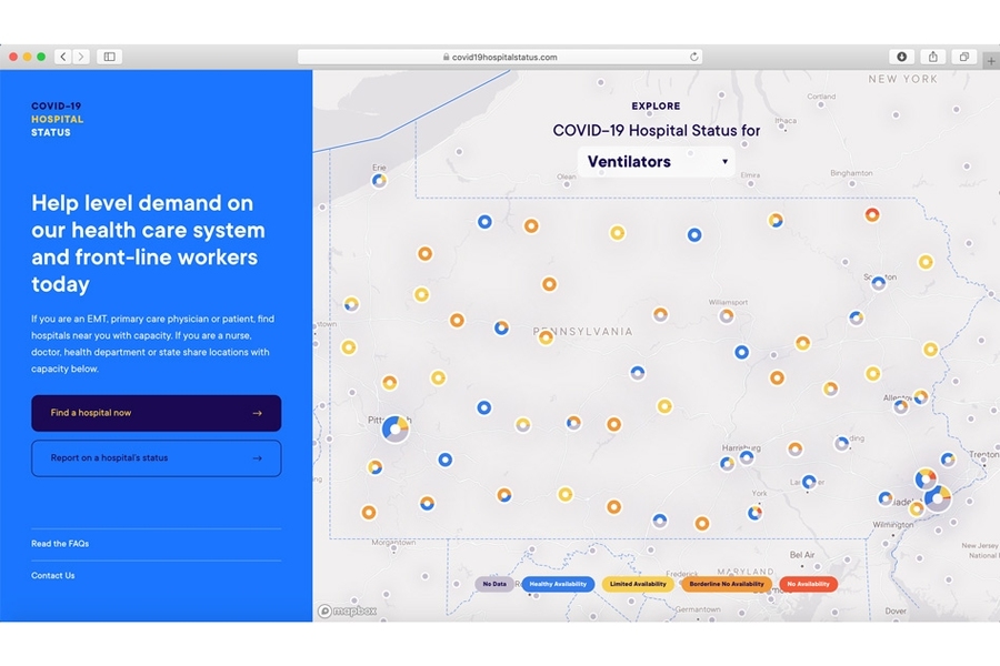 The interface has a live-map view.
