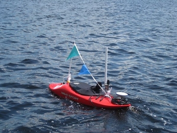 Nostromo is one of the autonomous kayaks of mission TULiP.