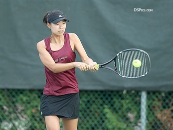 Junior Dora Tzeng won the clinching point in MIT's win over Smith on Saturday.