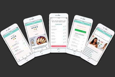 PlateJoy's platform sends recipes straight to users' phones and also features educational videos on topics such as sleep, nutrition, and fitness. 