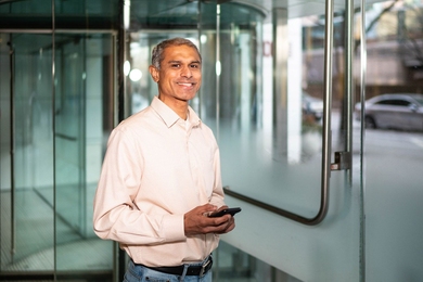MIT Professor Hari Balakrishnan cofounded Cambridge Mobile Telematics in 2010 to make the world’s roads safer through the use of sensors on smartphones and other devices the company designs. He recently spoke to StartMIT participants during IAP 2019.