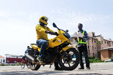 Nigerian mobility startup Max NG is trying to formalize the delivery and transportation industries of West Africa. Each of the company's mototaxi drivers go through extensive training on basic traffic rules, strategies for driving in inclement weather, and defensive driving tactics. They also must pass a background check, and every bike is tracked to deter crime and poor driving.
