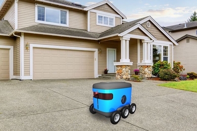 For last-mile delivery, robots of the future may use a new MIT algorithm to find the front door, using clues in their environment.