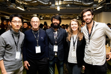 An award-winning startup founded by Maria Hahn (second from right) got its start at an MIT Technology and Innovation Bootcamp.