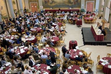 The first Sustainability Summit filled the house for a series of talks, panel discussions and breakout sessions and capped off four days of Earth Week activities on campus.