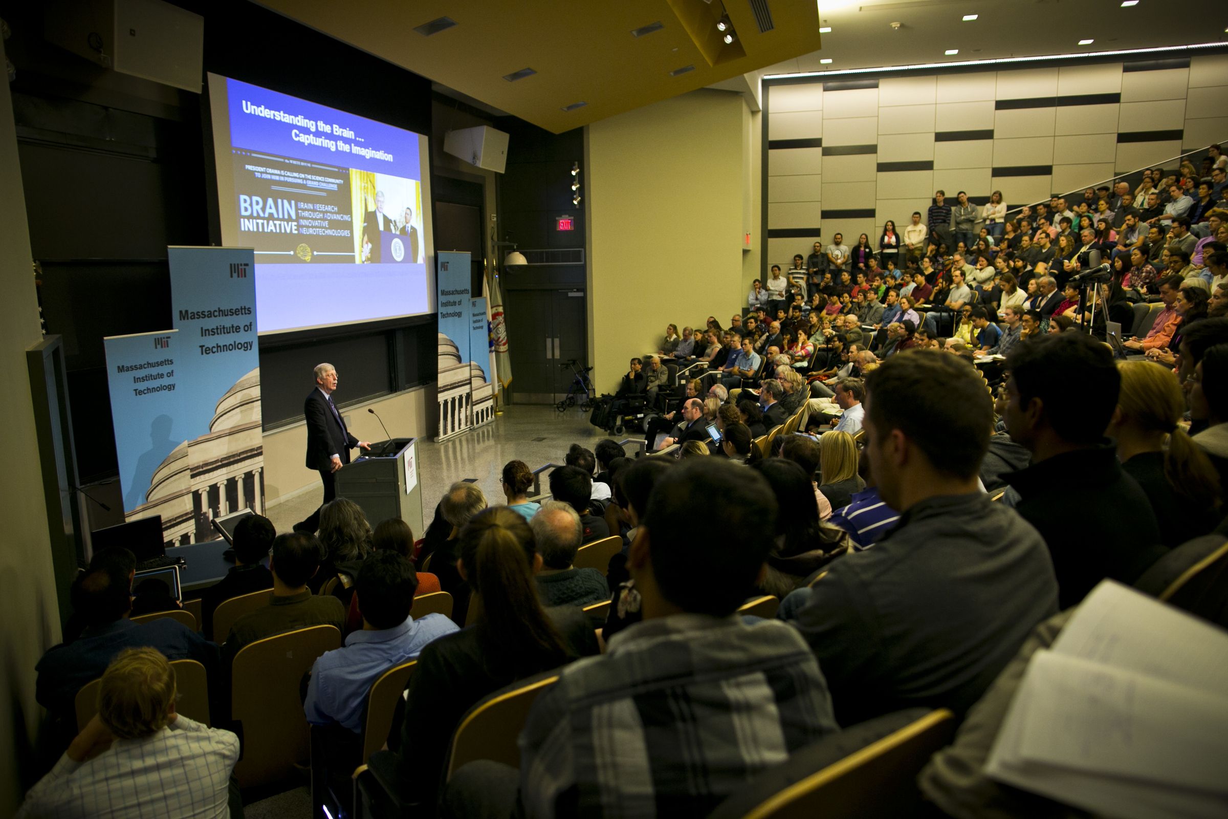 Francis Collins Scientists must engage with the world MIT News