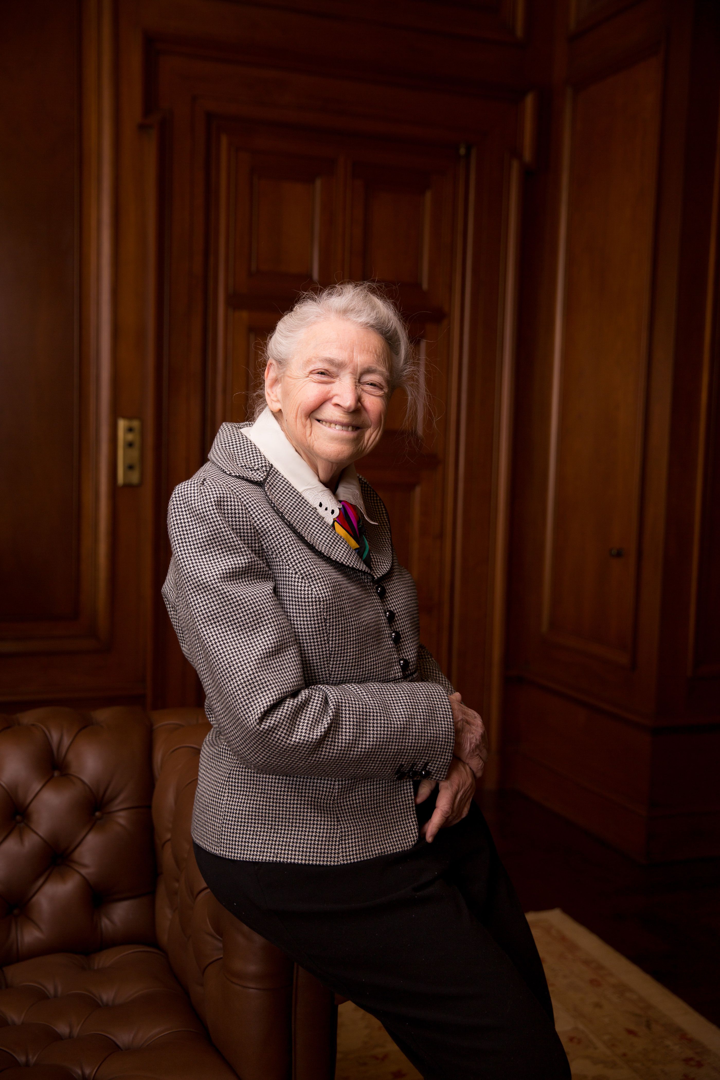 Institute Professor Emerita Mildred Dresselhaus, a pioneer in the